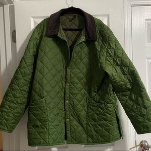 Green Barbour Polarquilt Jacket